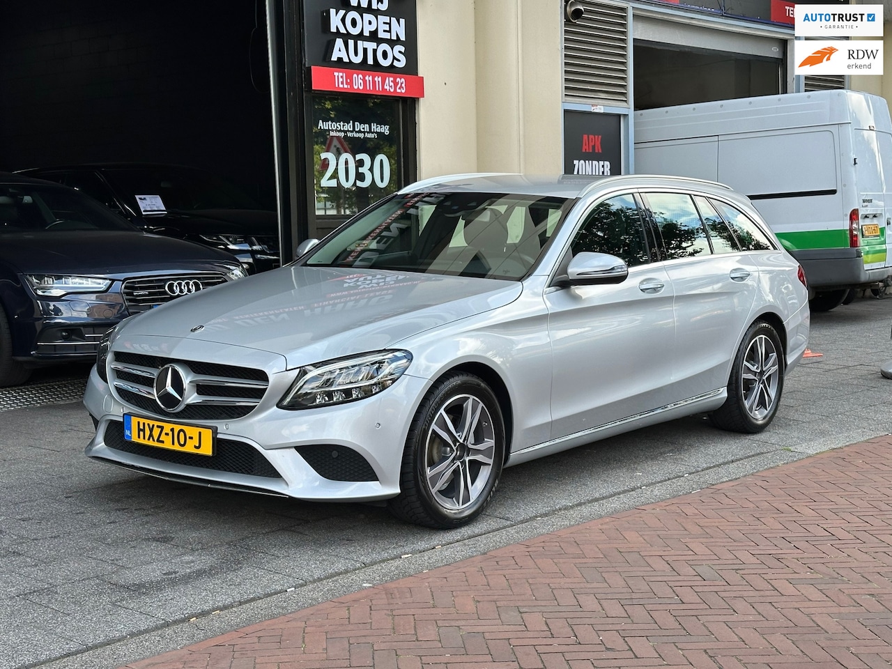 Mercedes-Benz C-klasse Estate - 180 Premium Plus Pack Aut Leer Navi Camera Carplay - AutoWereld.nl