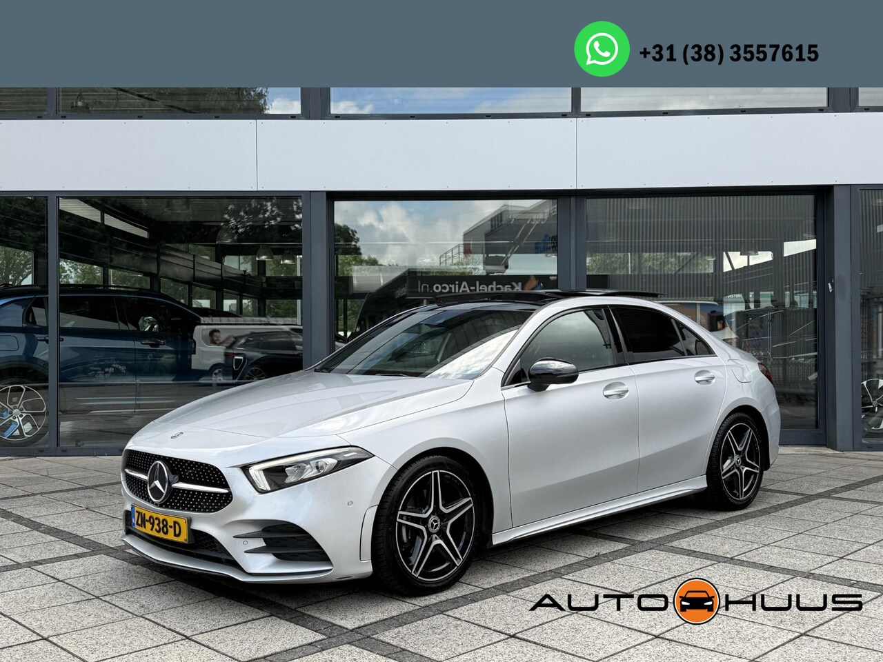 Mercedes-Benz A-klasse - 180d Aut. Business Sol. AMG | Panorama | Sfeer | Carplay | - AutoWereld.nl