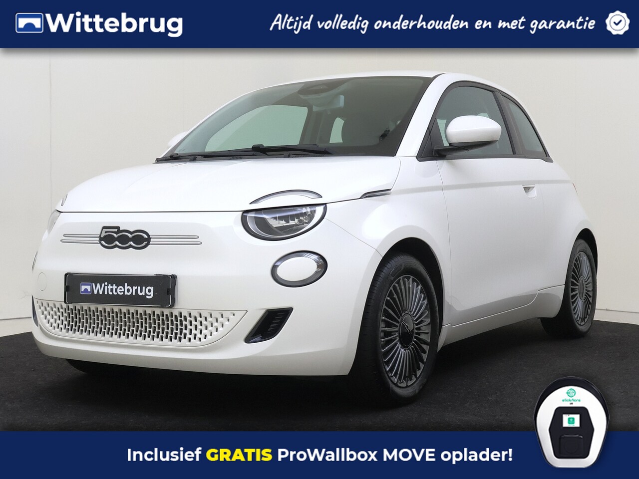 Fiat 500 - Icon 42 kWh | Navigatie | Cruise control | Velgen | - AutoWereld.nl