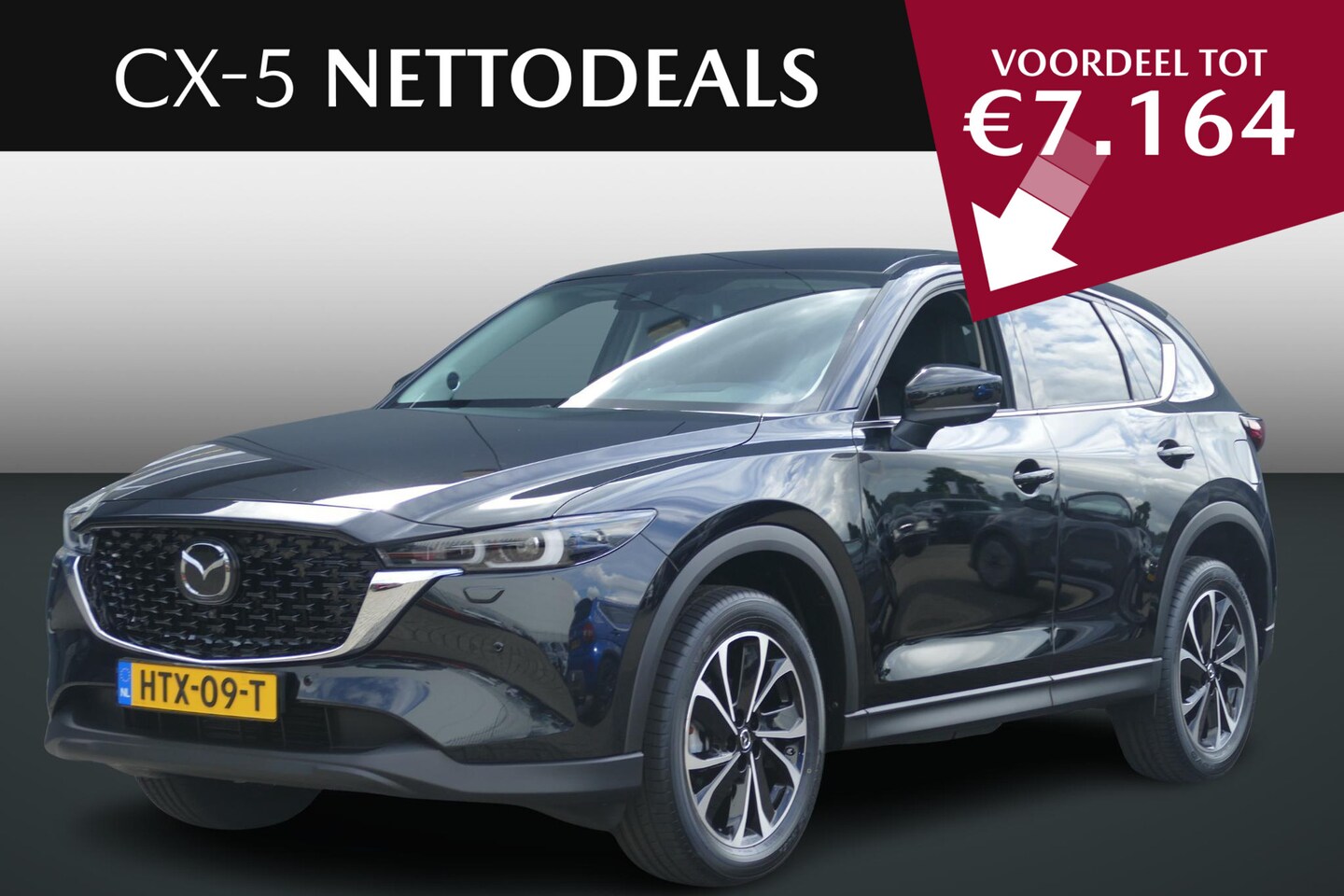 Mazda CX-5 - 2.0 e-SkyActiv-G M Hybrid 165 Exclusive-Line | NETTO DEALS | TOT €7.164,- Voordeel | RIJKL - AutoWereld.nl
