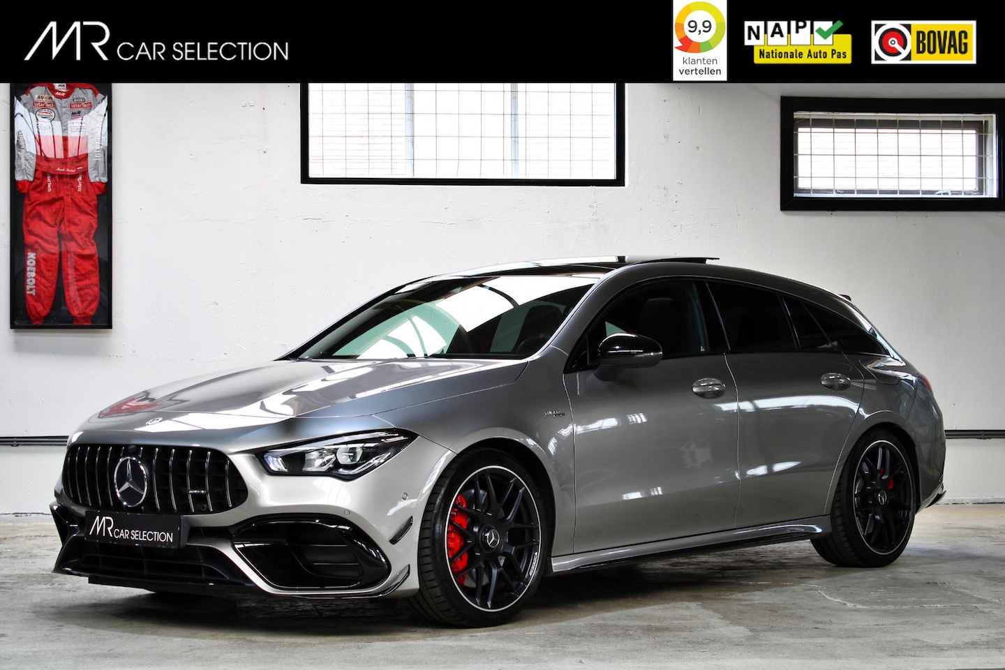 Mercedes-Benz CLA-klasse Shooting Brake - AMG 45 S 4MATIC+ Premium Plus | Performance stoelen | Memory | Burmester | 360 Camera | Pa - AutoWereld.nl