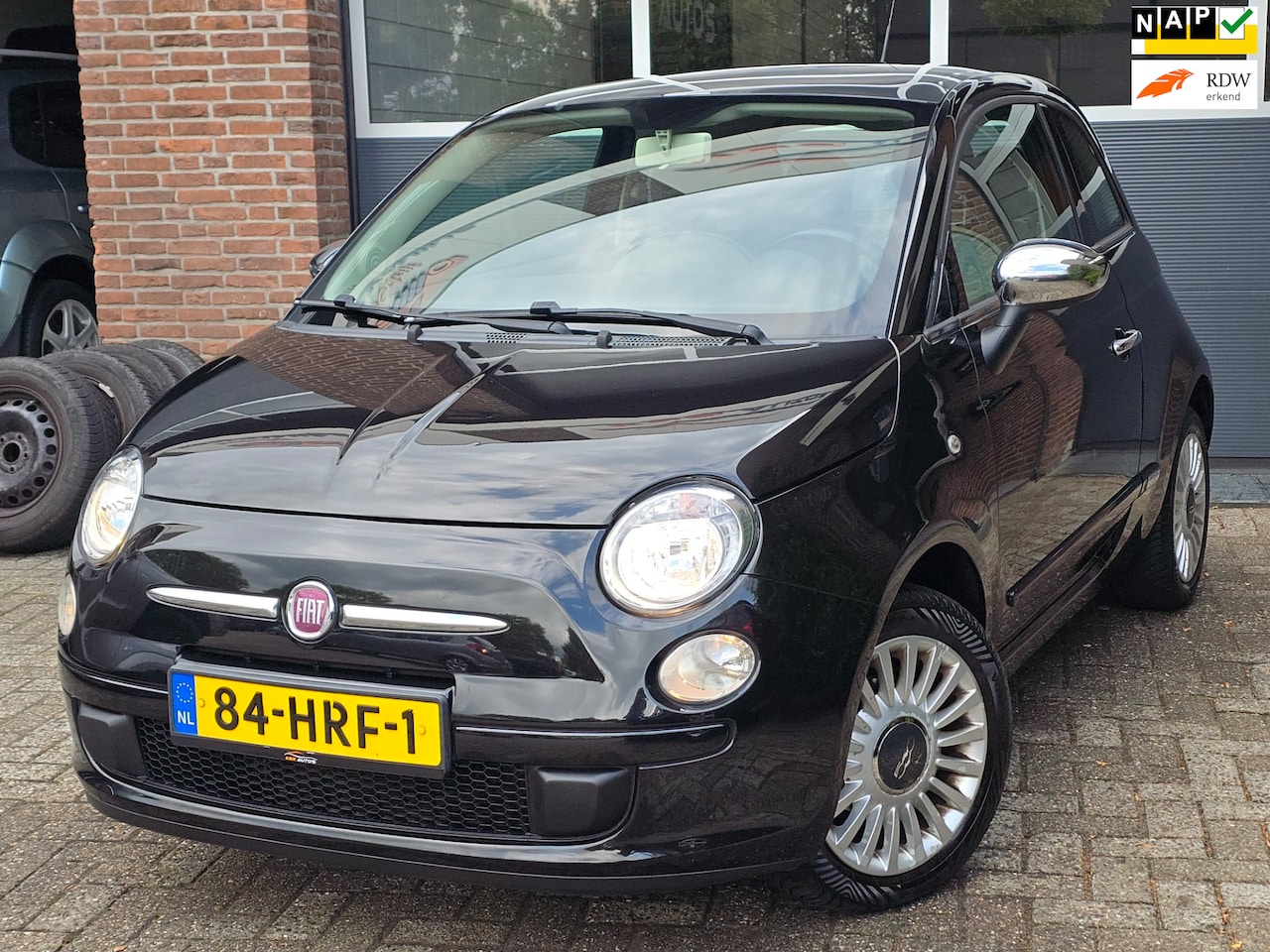 Fiat 500 - 1.2 Lounge Airco |Nap |Apk |Pano - AutoWereld.nl