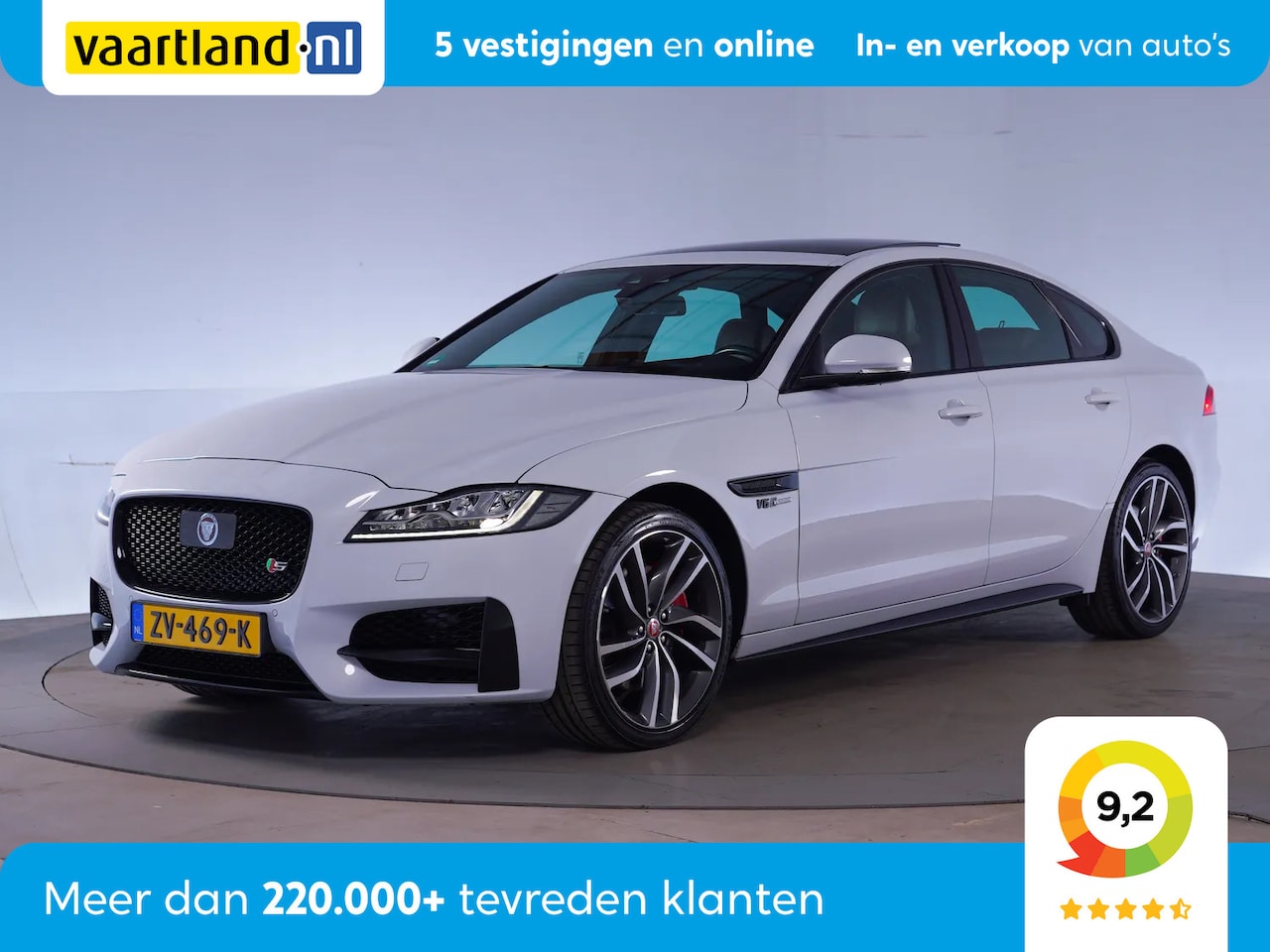 Jaguar XF - 3.0 S V6 Supercharged AWD [ Panorama Leder Head-up Navi Camera ] - AutoWereld.nl