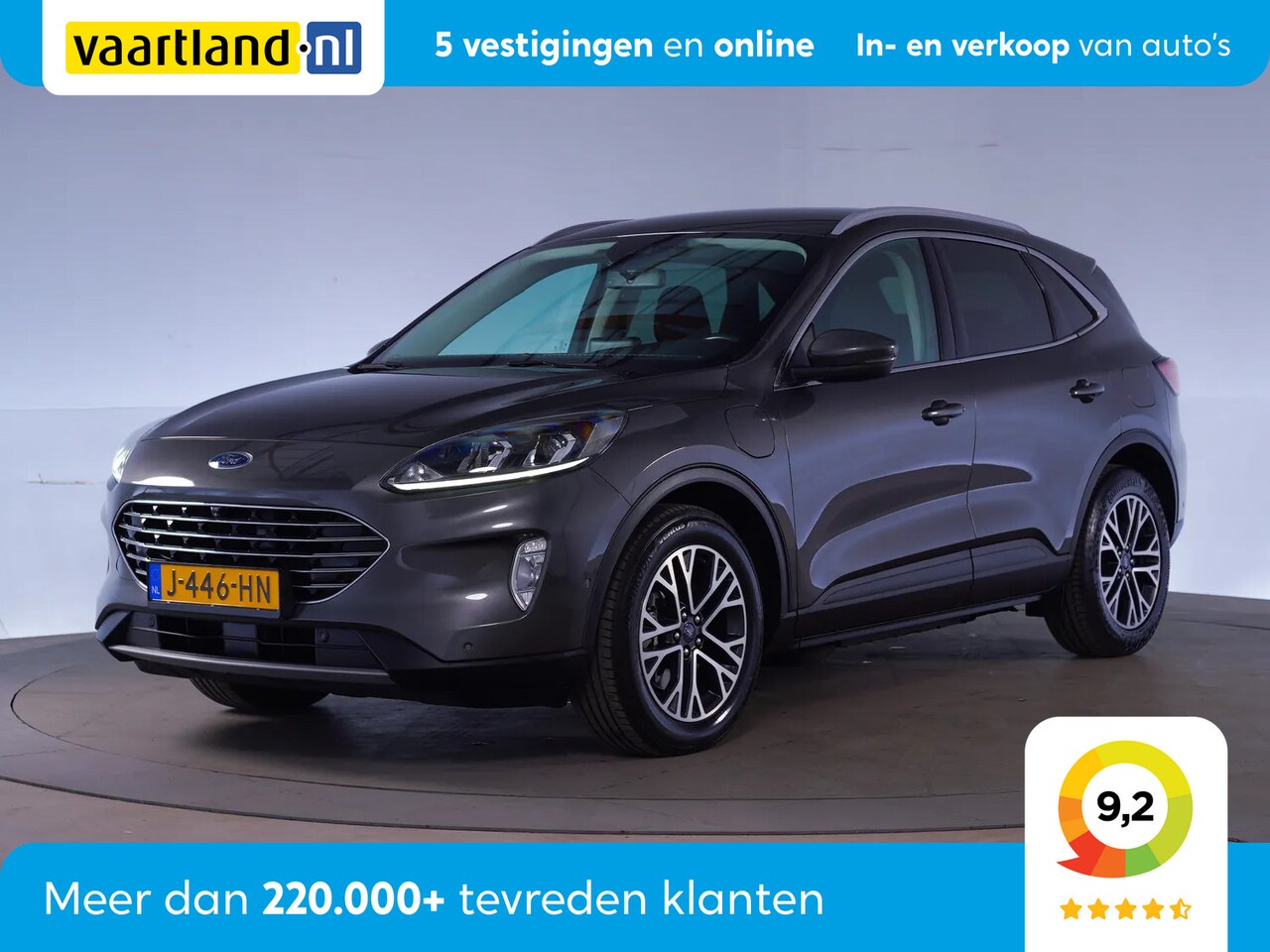 Ford Kuga - 2.5 PHEV Titanium Aut. [ Navi Adapt.cruise Camera ] - AutoWereld.nl