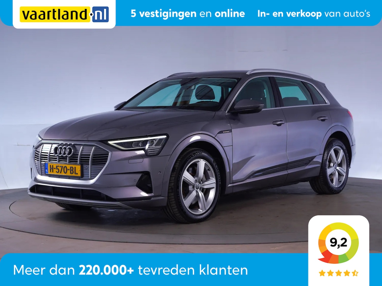 Audi e-tron - 50 Quattro Launch Edition [ LED Luchtvering Lane departure ] - AutoWereld.nl