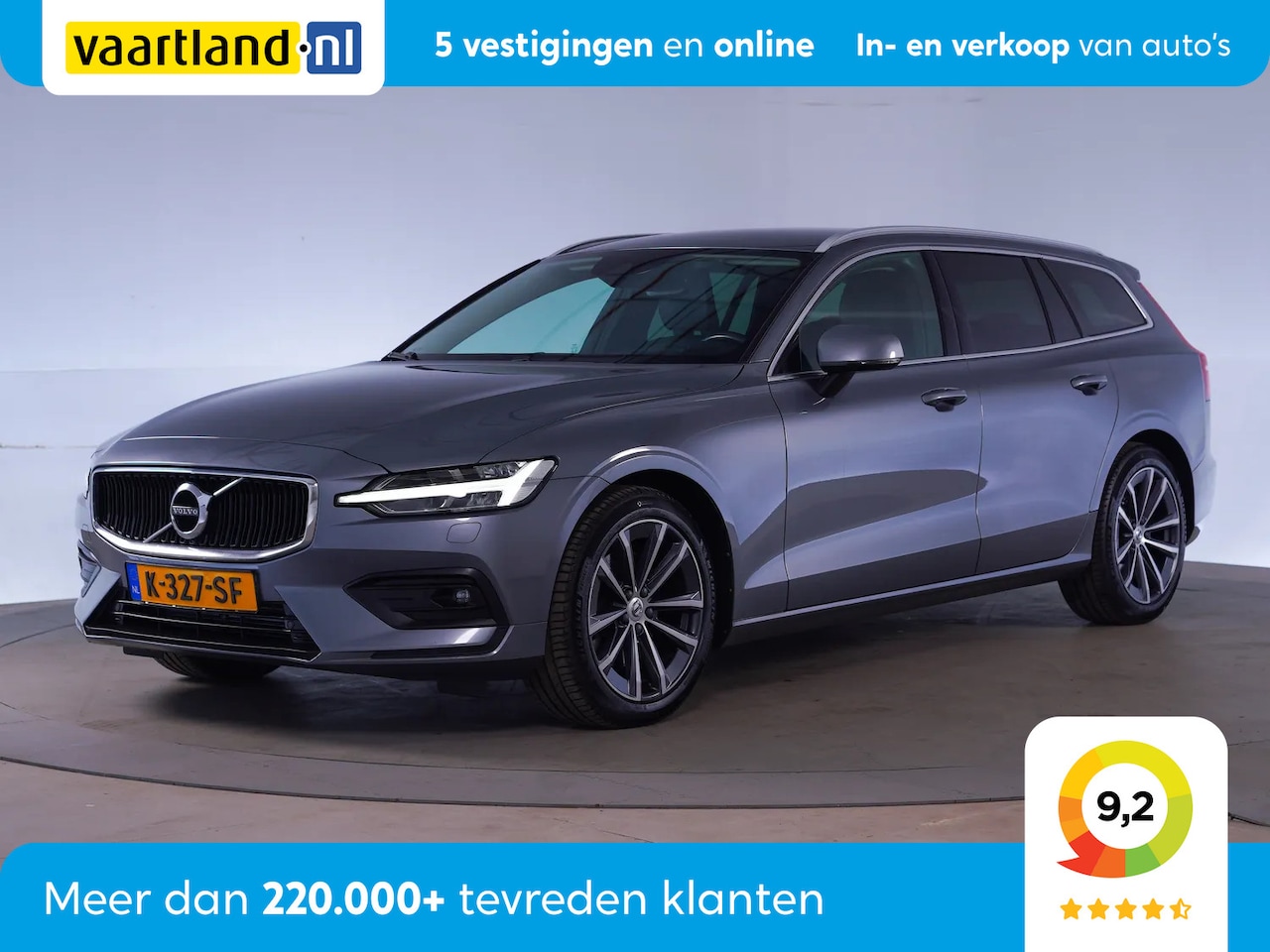 Volvo V60 - 2.0 B3 Business Pro Aut. [ Navi Camera Stoelverwarming ] - AutoWereld.nl