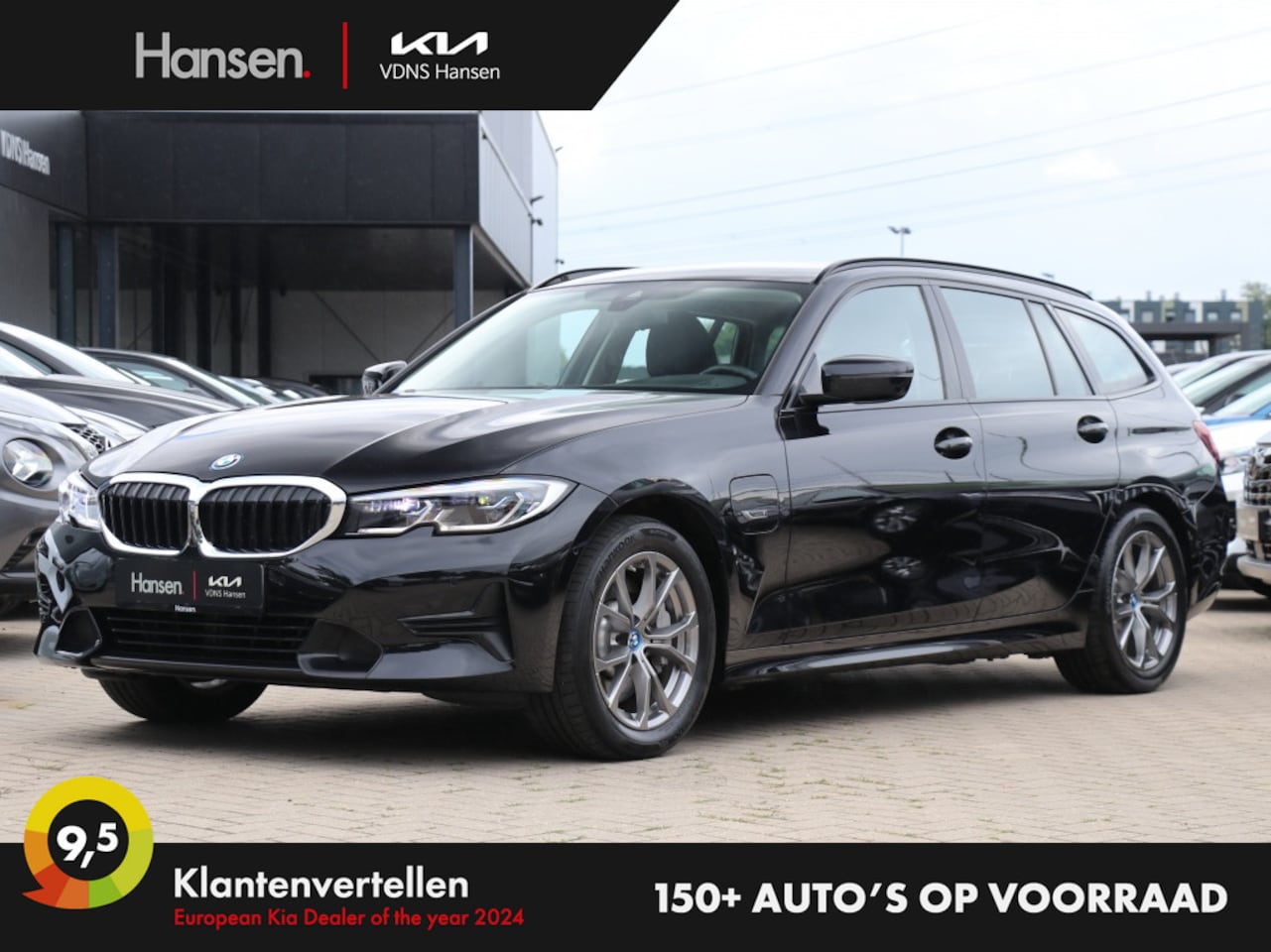 BMW 3-serie Touring - 330e High Executive I Trekhaak I Keyless I Leder I Head-up - AutoWereld.nl