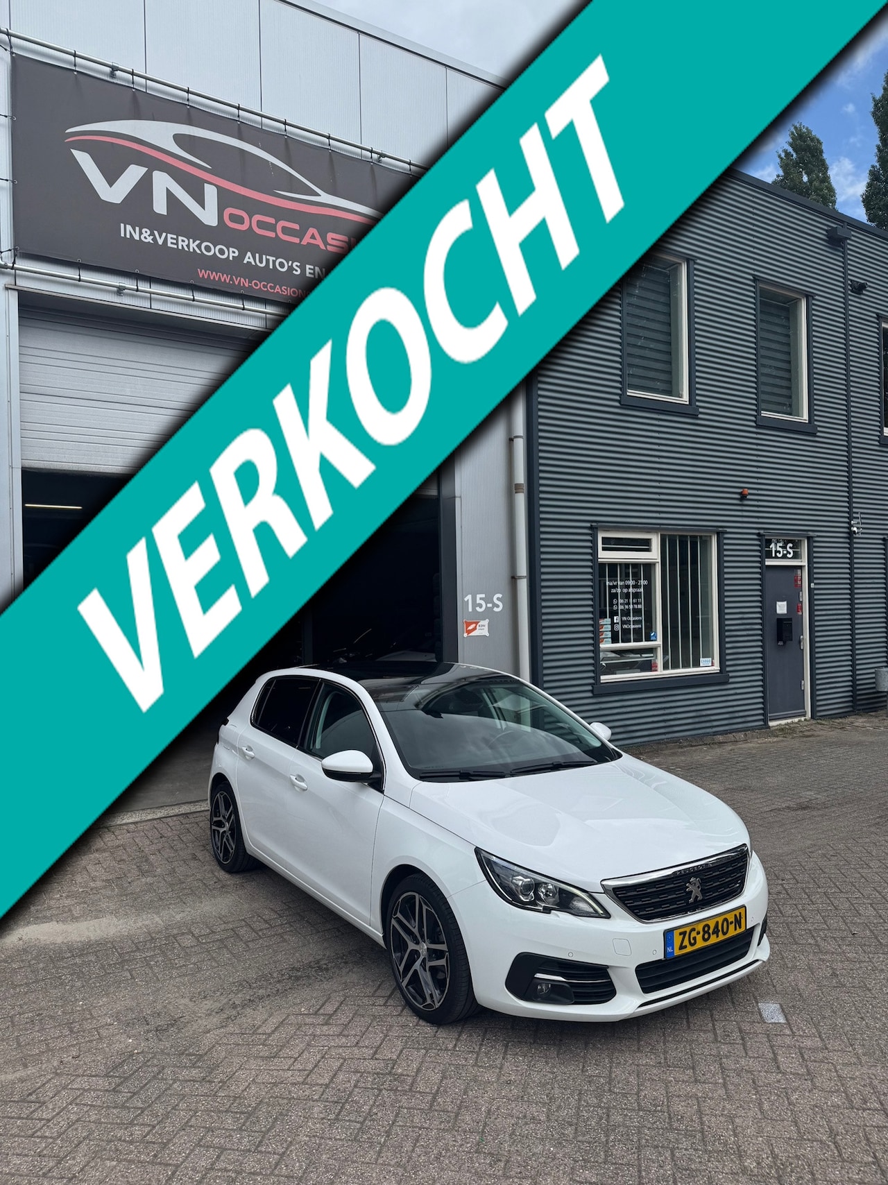 Peugeot 308 - 1.2 PureTech Allure FACELIFT AUTOMAAT LED GLASDAK - AutoWereld.nl