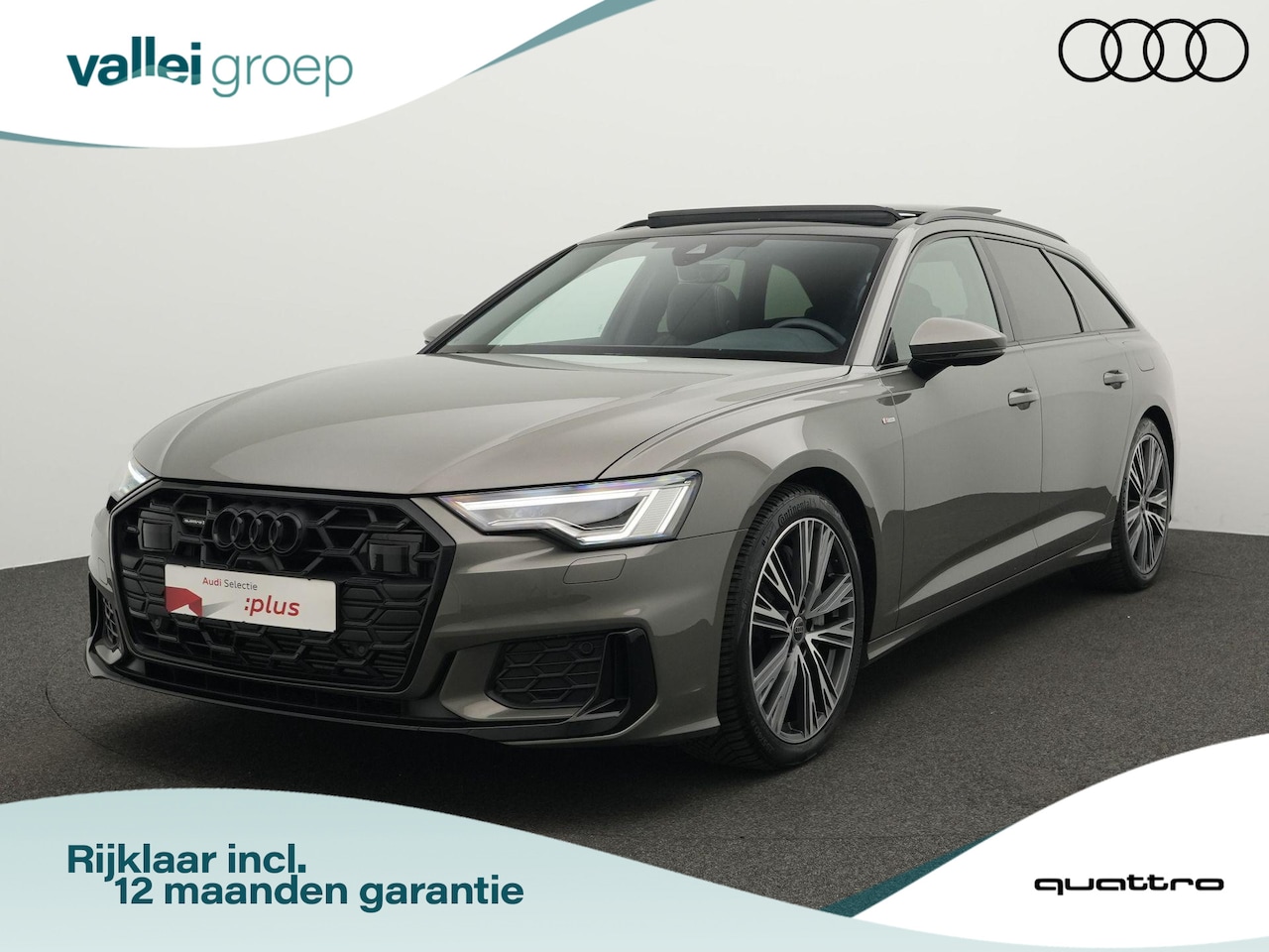 Audi A6 Avant - 50 TFSI e 299 pk S-tronic quattro S edition Competition / S-Line | Panoramadak | Trekhaak - AutoWereld.nl