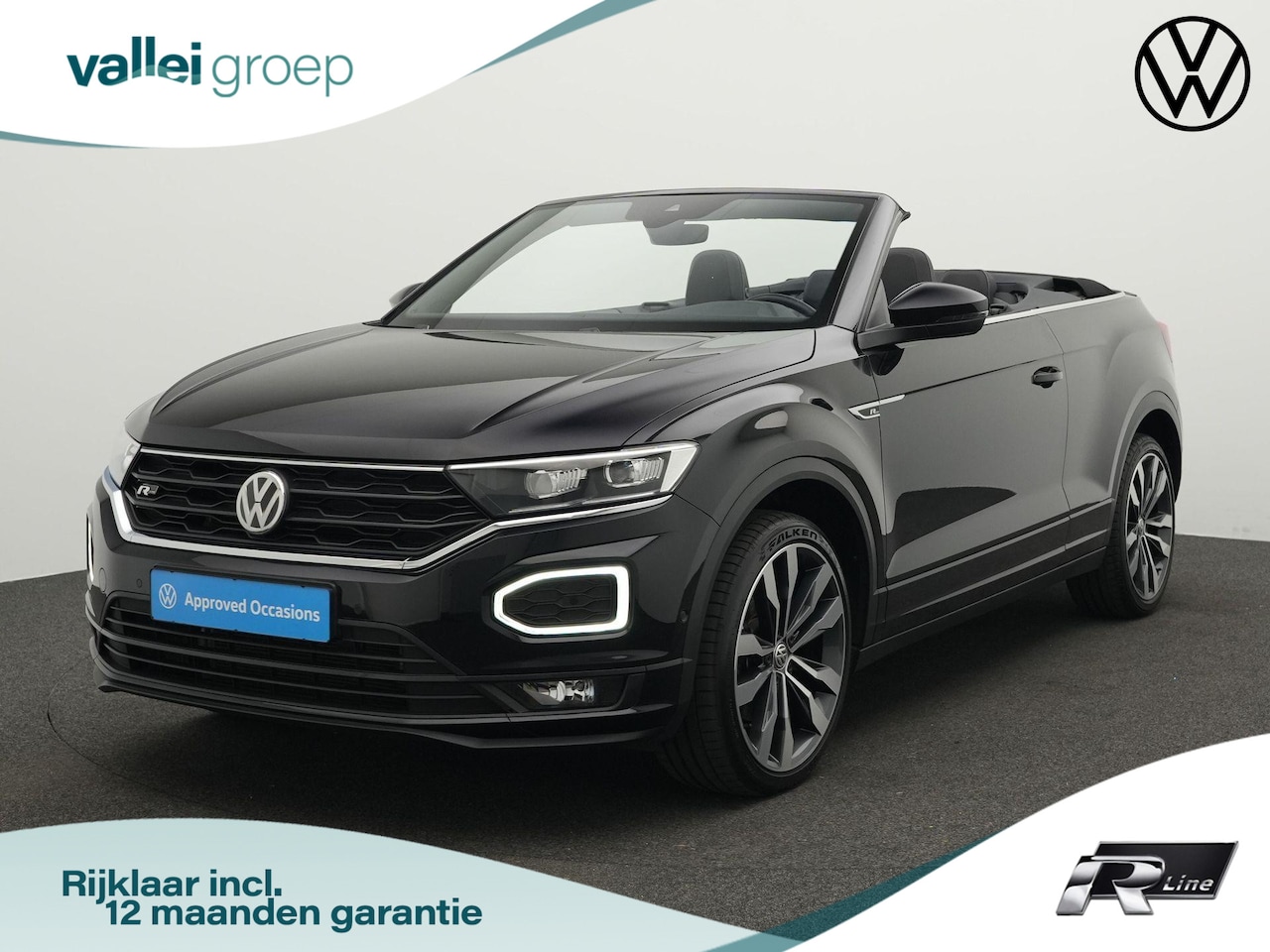 Volkswagen T-Roc Cabrio - 1.5 TSI 150 pk R-Line | Achteruitrijcamera | Navigatie | Stoelverwarming | 19 inch - AutoWereld.nl