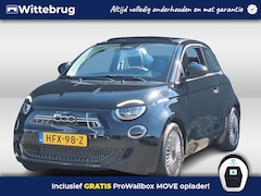 Fiat 500 C - Icon 42 kWh | Open Dak | Navigatie | Parkeersensoren | Airco | Lichtmetalen Velgen | Laadk