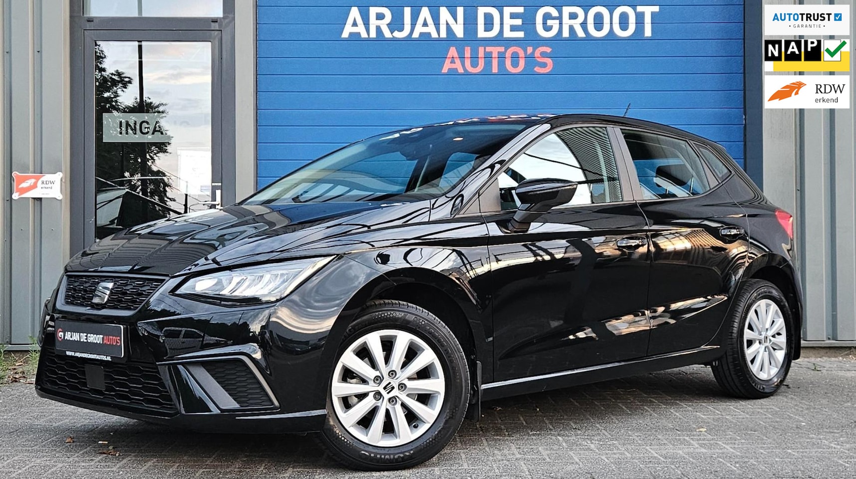 SEAT Ibiza - 1.0 95PK Style Clima Cruise Full Link Full LED PDC DAB+ - AutoWereld.nl