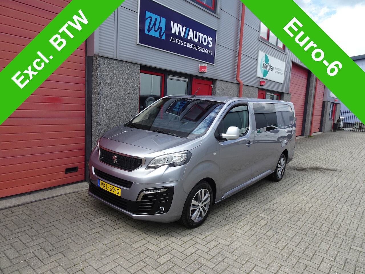 Peugeot Expert - 2.0 BlueHDI 120 Long Asphalt DC 2.0 BlueHDI 120 Long Asphalt DC - AutoWereld.nl