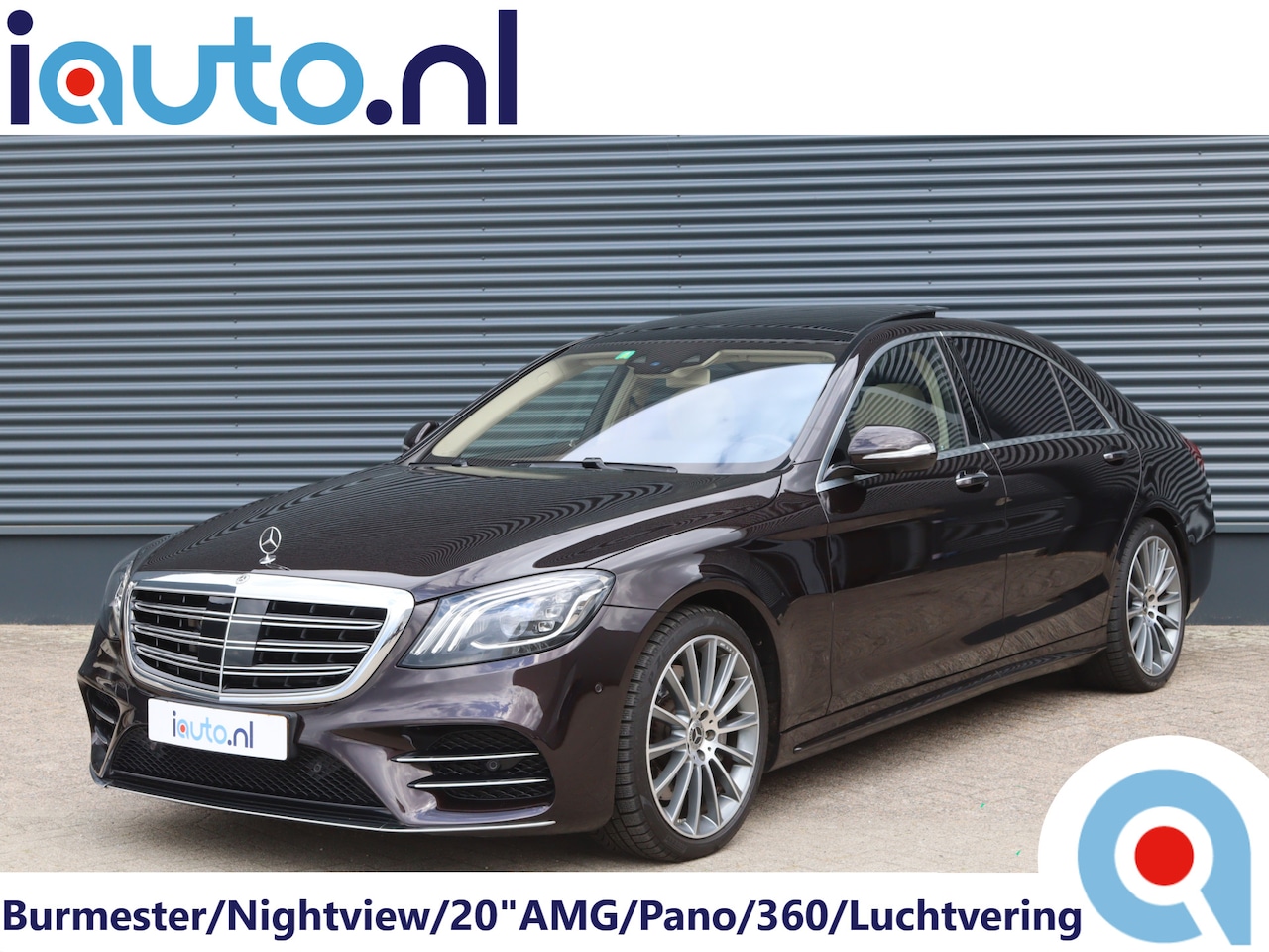 Mercedes-Benz S-klasse - 560 e Lang AMG Premium Plus Burmester/Nightview/Pano/360/Head-up/Luchtvering/Nappa/Ambient - AutoWereld.nl