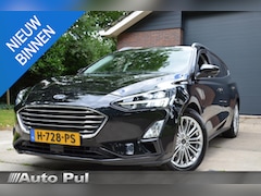 Ford Focus Wagon - 1.0 EcoBoost Titanium Business Navi/Pdc/Ecc/Led/Achteruitrijcamera/Stoel&stuur verwarming/