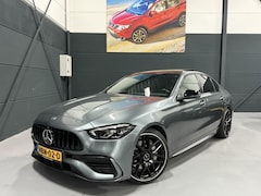 Mercedes-Benz C-klasse - 180 AMG Line Automaat - Leder - Navigatie - Camera - Panoramadak - Full Option - Nieuwstaa