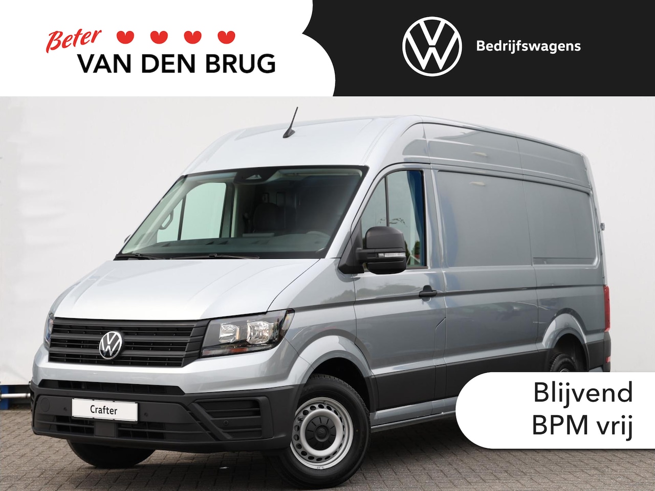 Volkswagen Crafter - Bedrijfswagens 2.0 TDI L3H3 140PK Trendline | 3,99% FL Actie | Nieuw model | Airco | Cruis - AutoWereld.nl