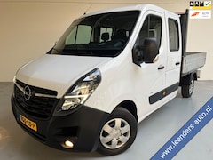 Opel Movano - Pick-up 2.3 Turbo 136pk euro6 L2H1 Dubbel Cabine 7persoons, Airco, Navigatie, Trekhaak, Ge
