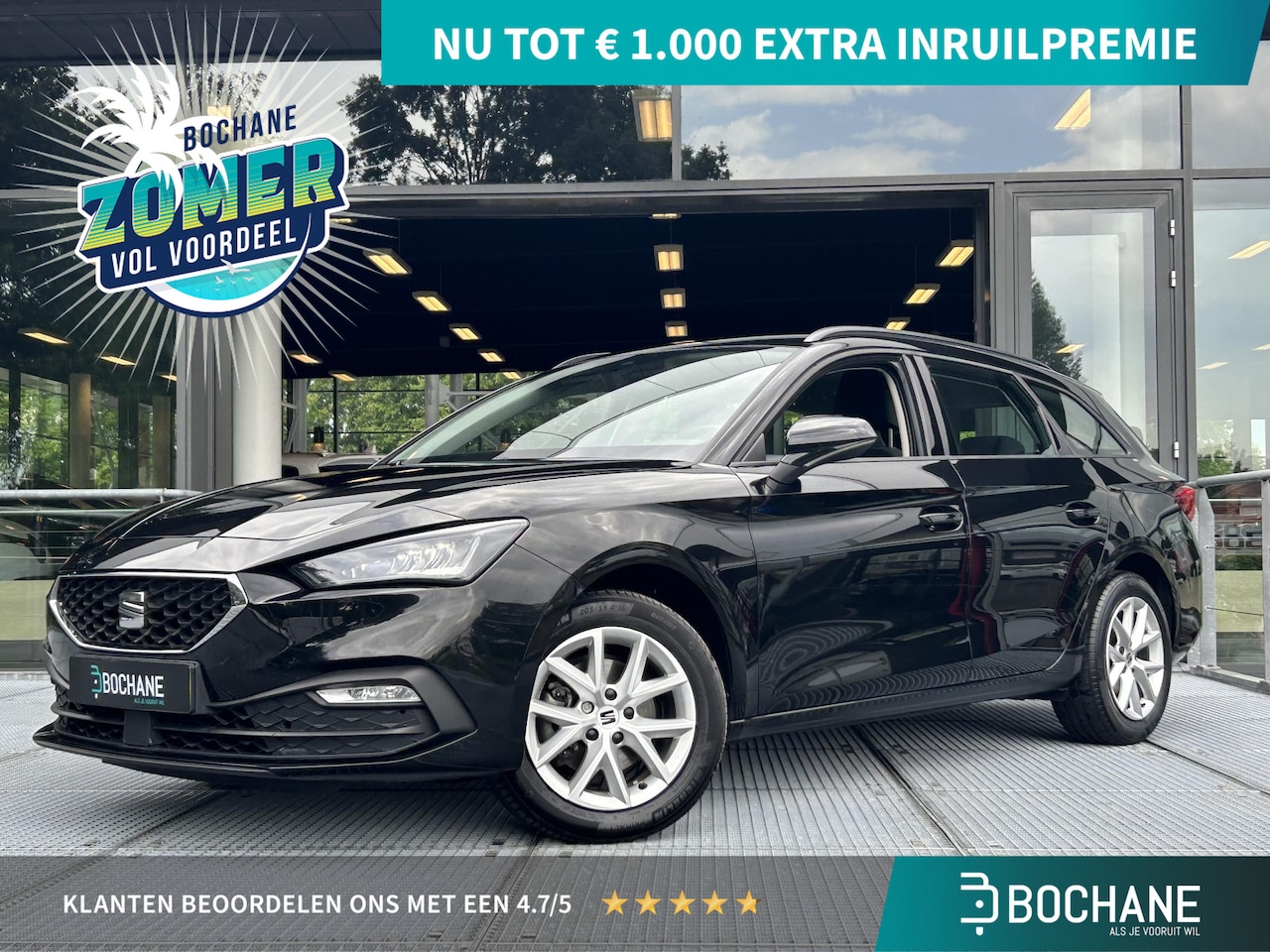 SEAT Leon Sportstourer - 1.0 TSI Reference 1.0 TSI Reference - AutoWereld.nl