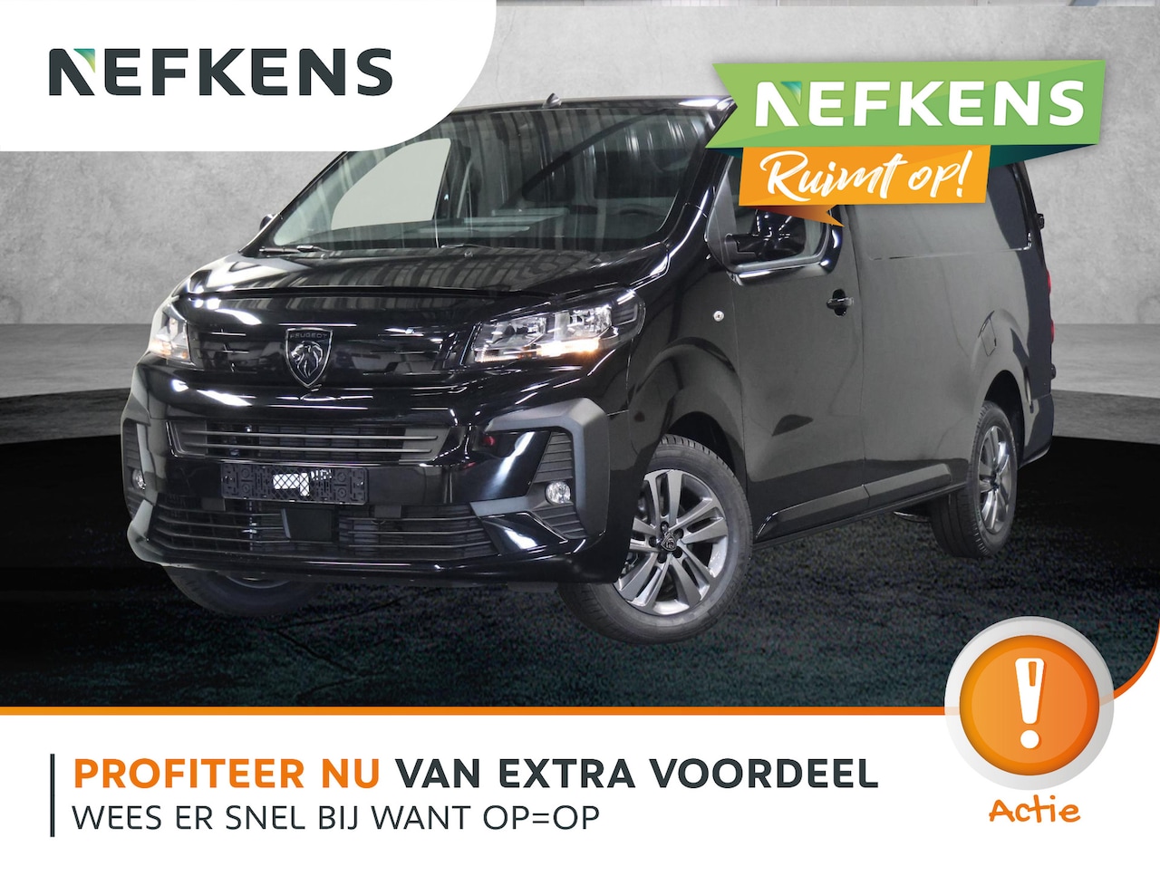 Peugeot Expert - 2.0 BlueHDI 145PK S&S L3 | AUTOMAAT | AppleCarPlay/AndroidAuto | Camera | Cruise Control | - AutoWereld.nl