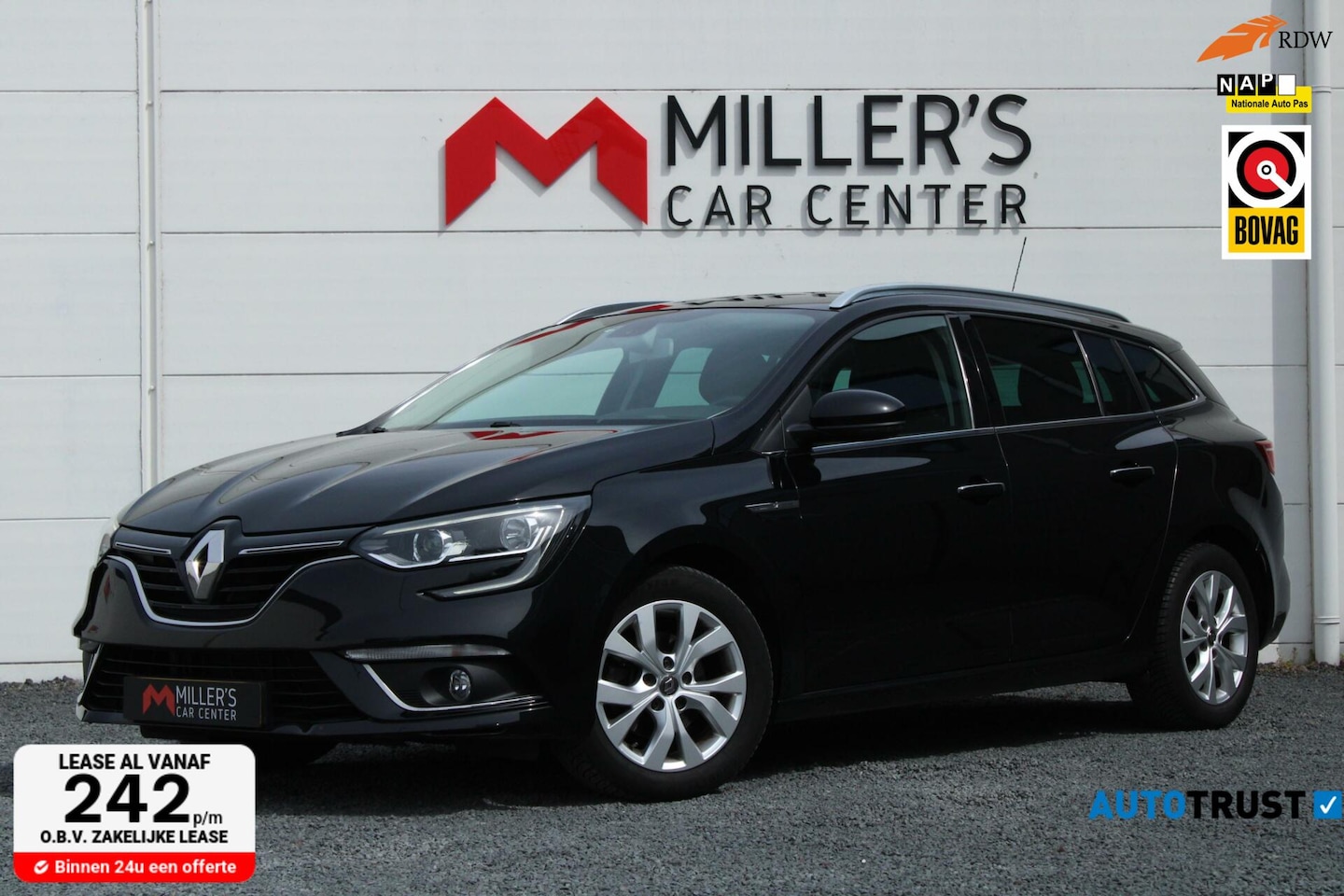 Renault Mégane Estate - 1.3 TCe Limited AUT KEYLESS PDC 140 PK CRUISE TREKHAAK NAVI - AutoWereld.nl