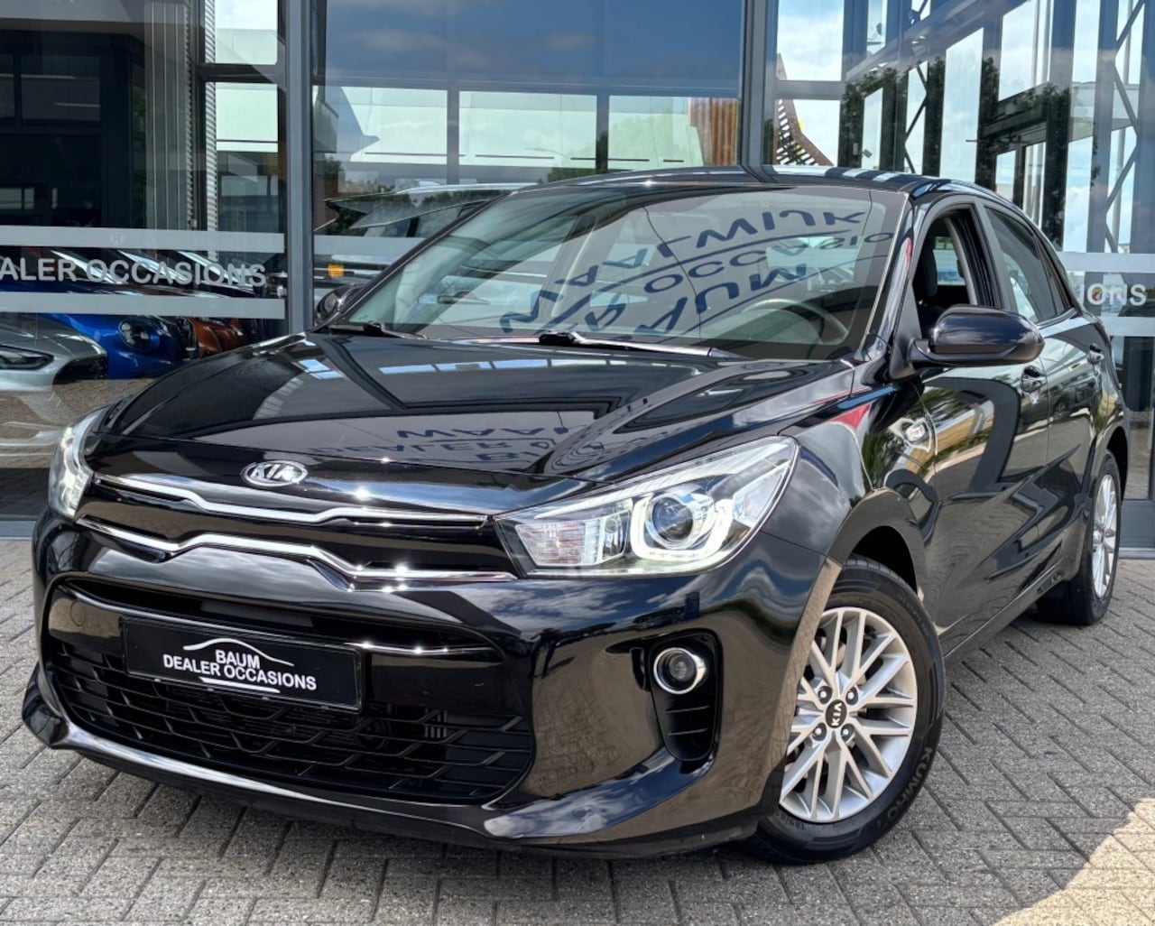 Kia Rio - 1.0 TGDI DYNAMIC PLUS AUTOMAAT AIRCO NAVI CRUISE. - AutoWereld.nl