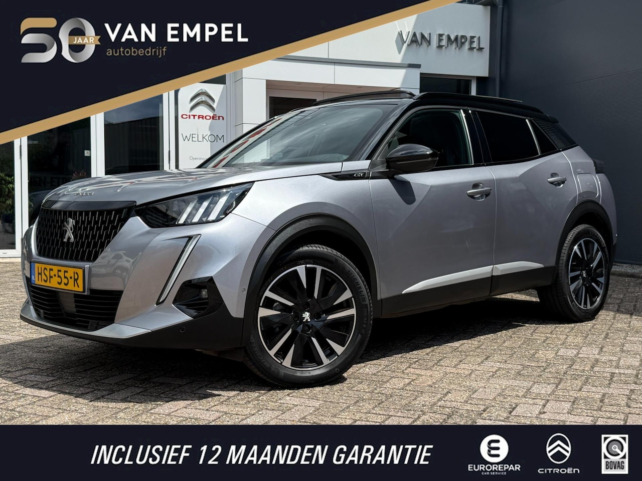 Peugeot 2008 - 1.2 PureTech GT Pack | Schuif- Kanteldak | Stoelverwarrming | Focal | - AutoWereld.nl