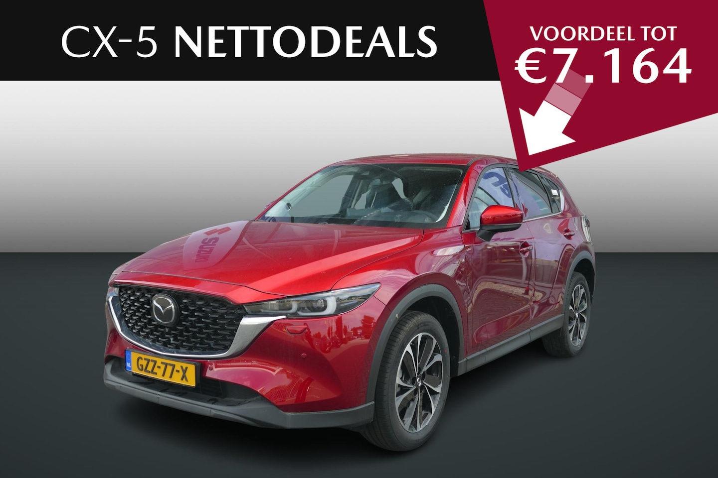 Mazda CX-5 - 2.0 e-SkyActiv-G M Hybrid 165 Exclusive-Line | NETTO DEALS | TOT €7.164,- Voordeel | RIJKL - AutoWereld.nl