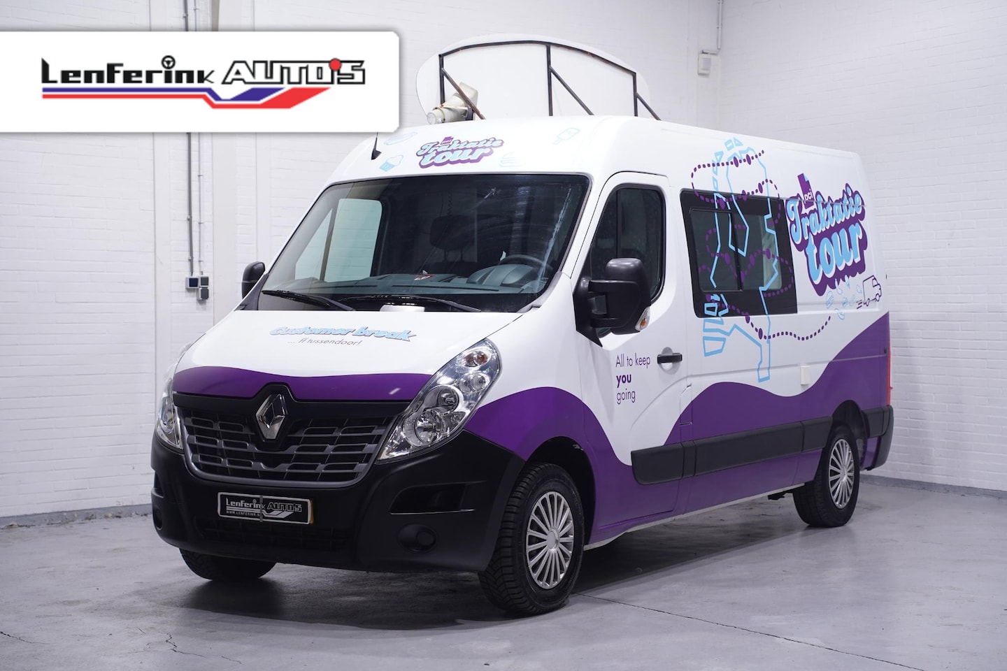 Renault Master - 2.3 dCi 130 pk L2H2 Verkoop/Snackwagen Airco, Navi, Trekhaak, 2-Zits, Marge Auto - AutoWereld.nl