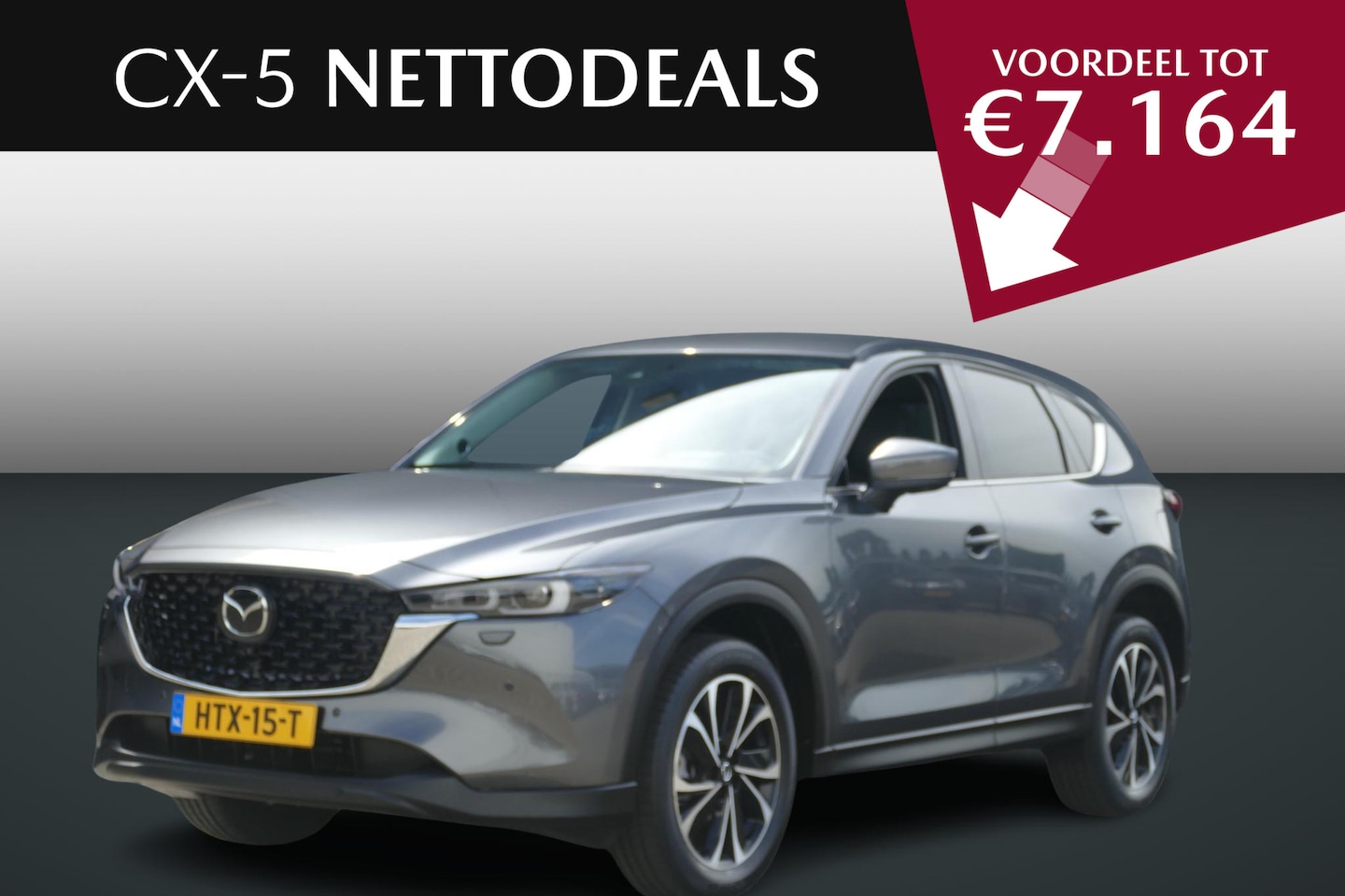 Mazda CX-5 - 2.0 e-SkyActiv-G M Hybrid 165 Exclusive-Line | NETTO DEALS | TOT €7.164,- Voordeel | RIJKL - AutoWereld.nl