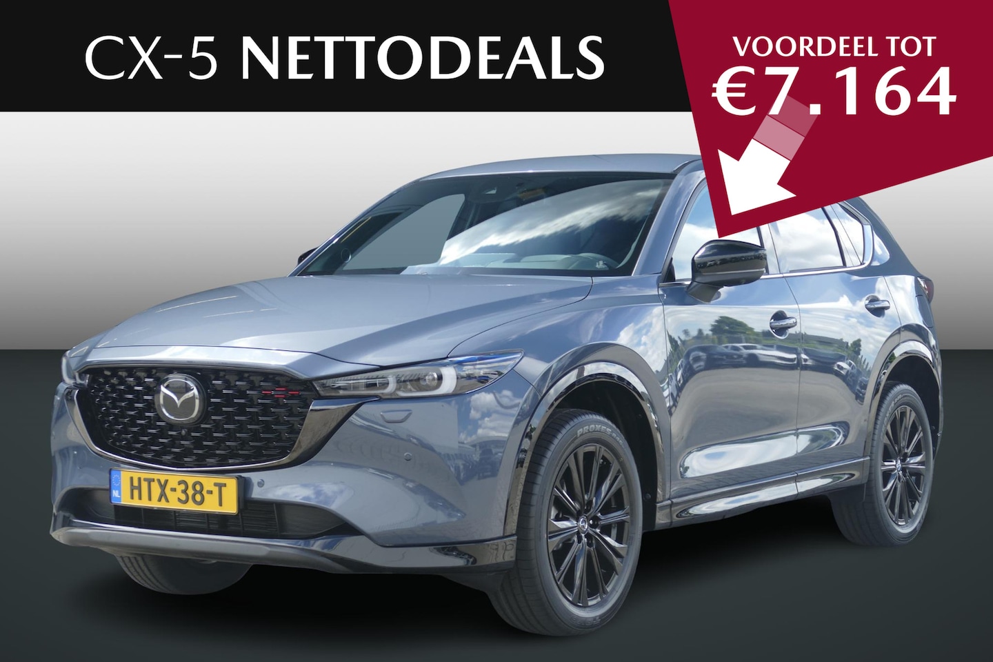 Mazda CX-5 - 2.0 e-SkyActiv-G M Hybrid 165 Homura | NETTO DEALS | TOT €7.164,- Voordeel | RIJKLAAPRIJS! - AutoWereld.nl