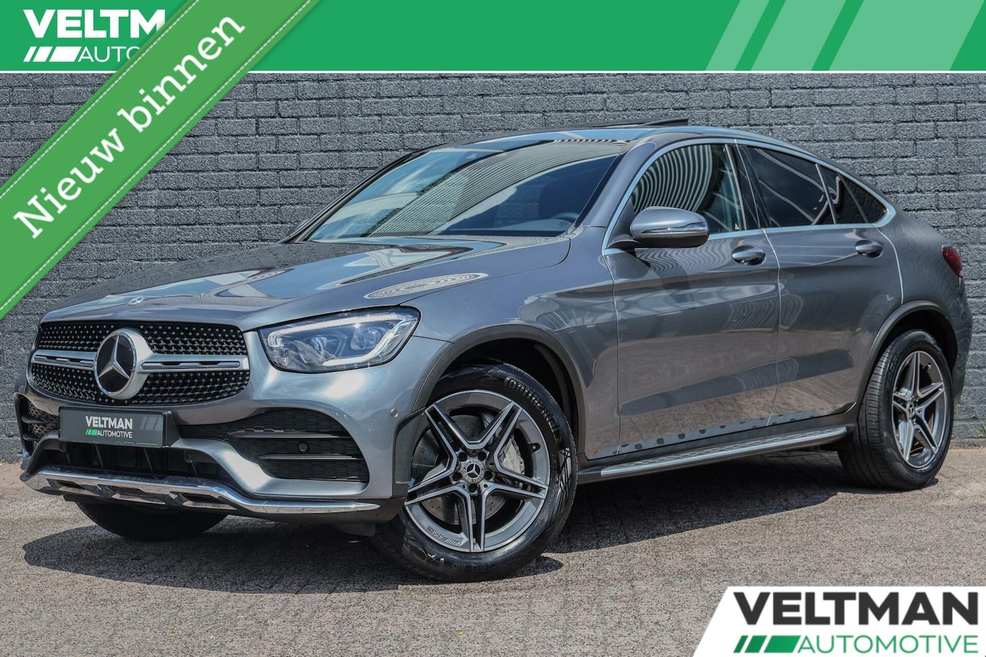 Mercedes-Benz GLC-klasse Coupé - 200 AMG LINE PANO ADAPTIVE CRUISE CAMERA NL AUTO - AutoWereld.nl