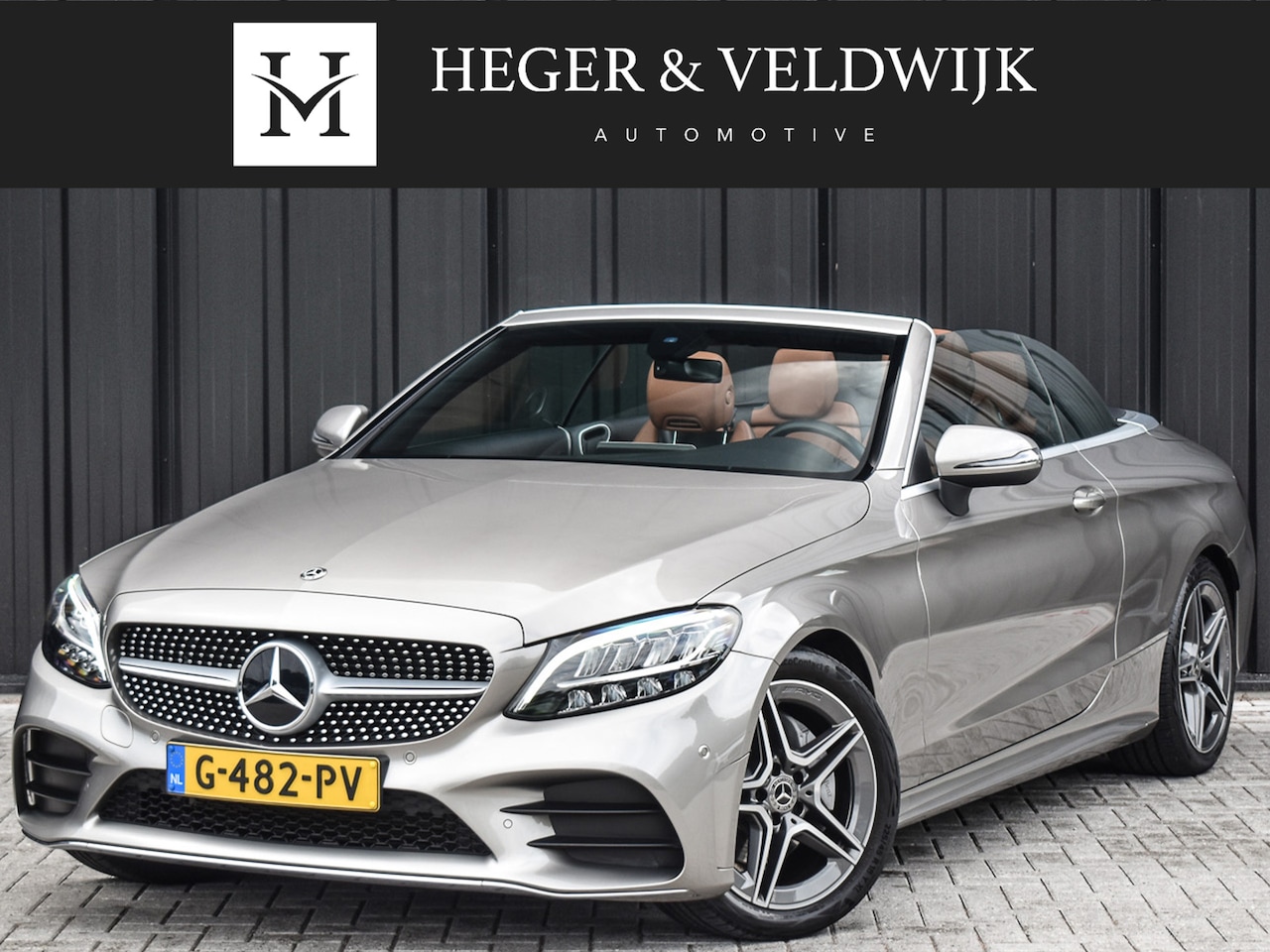 Mercedes-Benz C-klasse Cabrio - 200 ADVANTAGE PACK | AMG-LINE | FULL-LED | NECKVERWARMING | CAMERA | LEDER - AutoWereld.nl