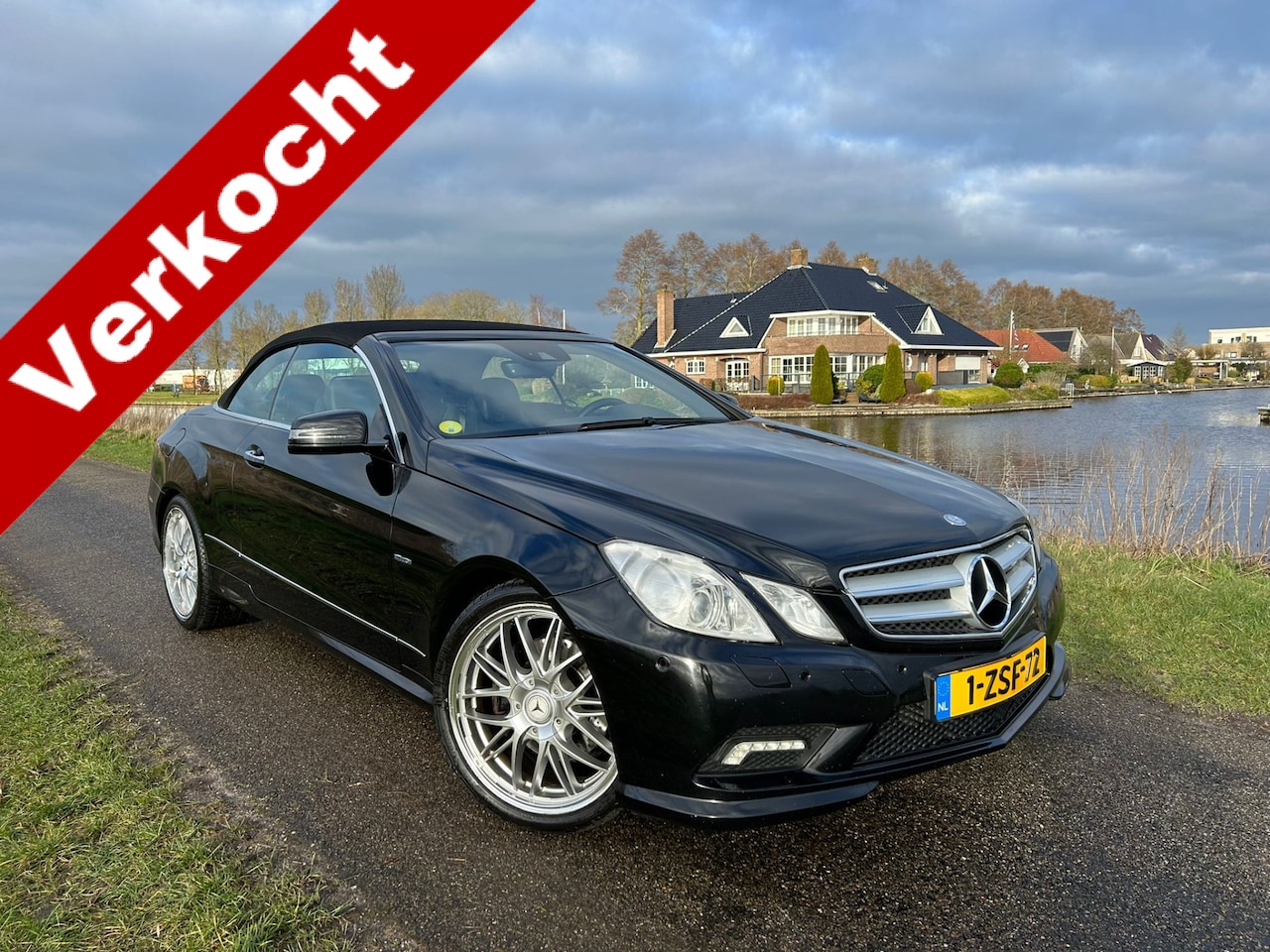 Mercedes-Benz E-klasse Cabrio - 350 CDI Avantgarde AMG-Pakket Airskarf / Stoelkoeling Topstaat! - AutoWereld.nl