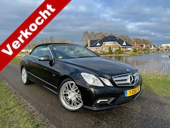 Mercedes-Benz E-klasse Cabrio - 350 CDI Avantgarde AMG-Pakket Airskarf / Stoelkoeling Topstaat