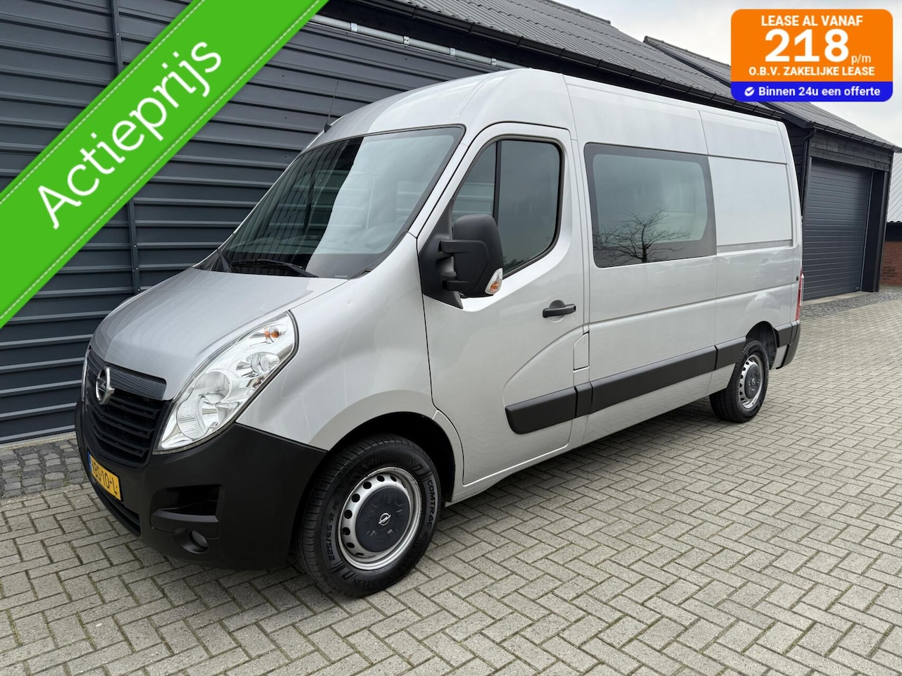 Opel Movano - 2.3 Turbo 146 Pk L2H2 Dubbele Cabine Camera - AutoWereld.nl