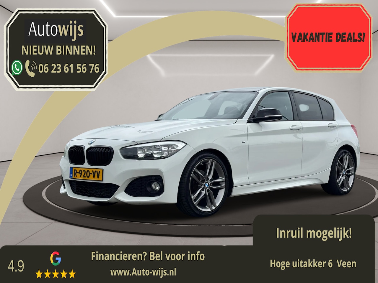 BMW 1-serie - 118i Centennial High Executive|M-Sport|Alcantara|Clima|Stoelverw|Goed onderhouden - AutoWereld.nl