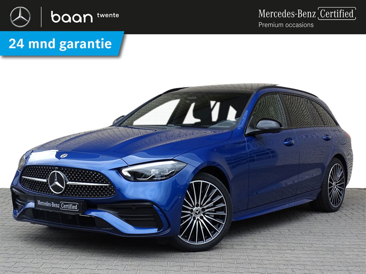 Mercedes-Benz C-klasse Estate - 300 e AMG Line Limited l Panoramadak l Actieve afstandsassistent DISTRONIC l Night pakket - AutoWereld.nl