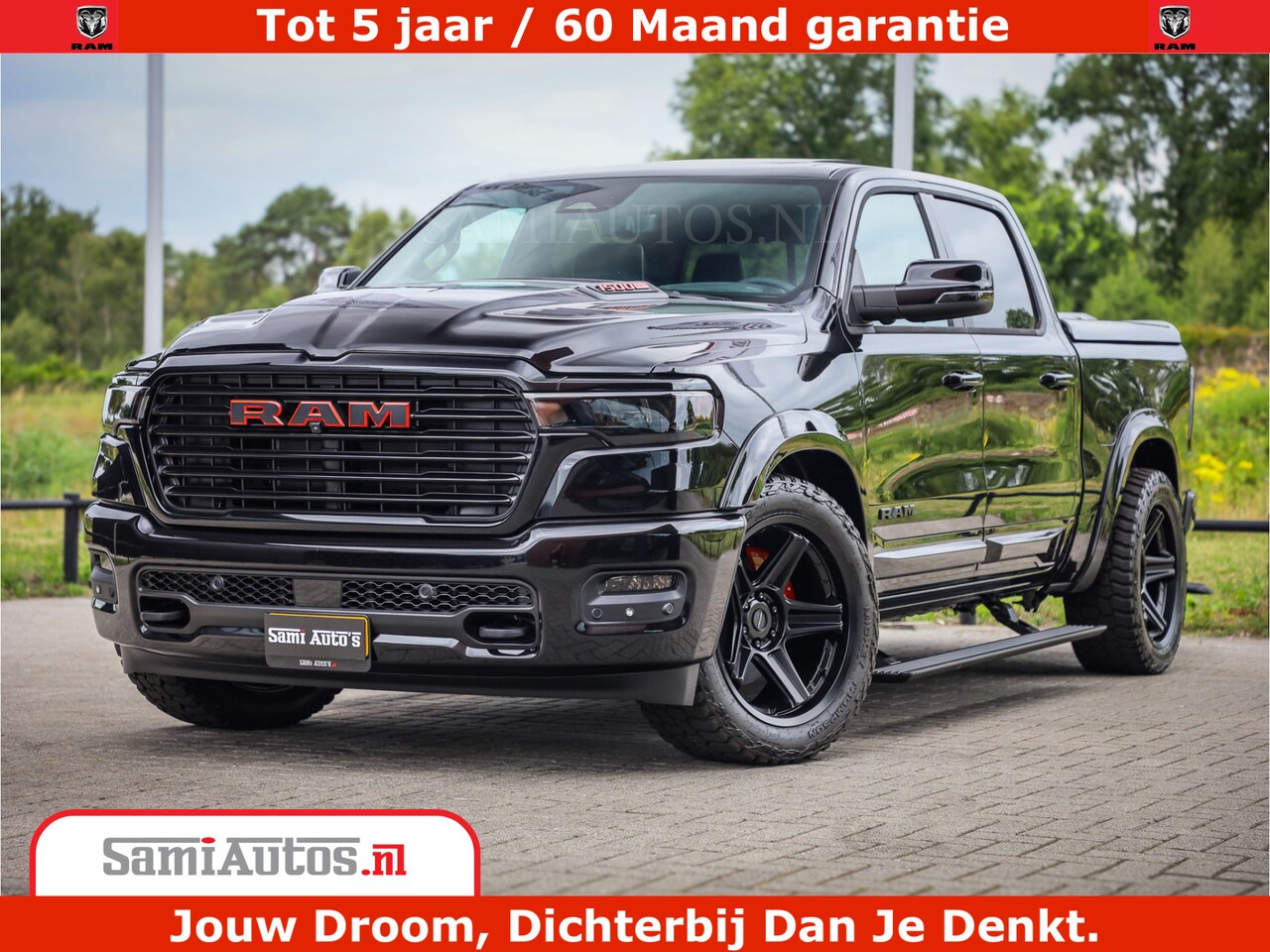 Dodge Ram 1500 - Night Premium | De Meest Luxe en Volle Pick-Up in zijn Klasse | Comfortabele Dubbele Cabin - AutoWereld.nl