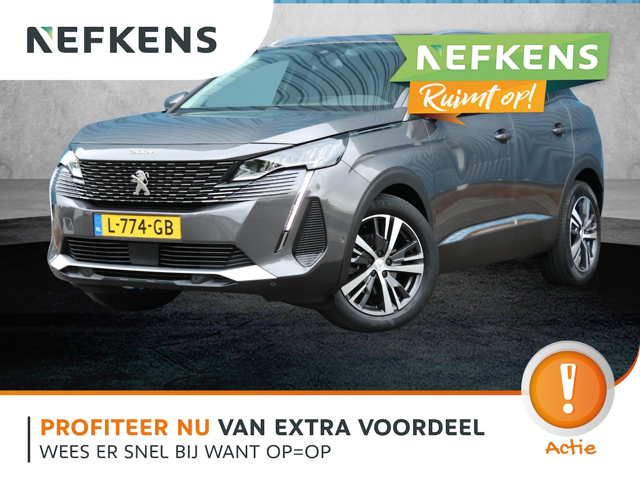 Peugeot 3008 - 130PK Allure | AppleCarplay&AndroidAuto | Cruise Control | Camera | Electrische klep | Dod - AutoWereld.nl