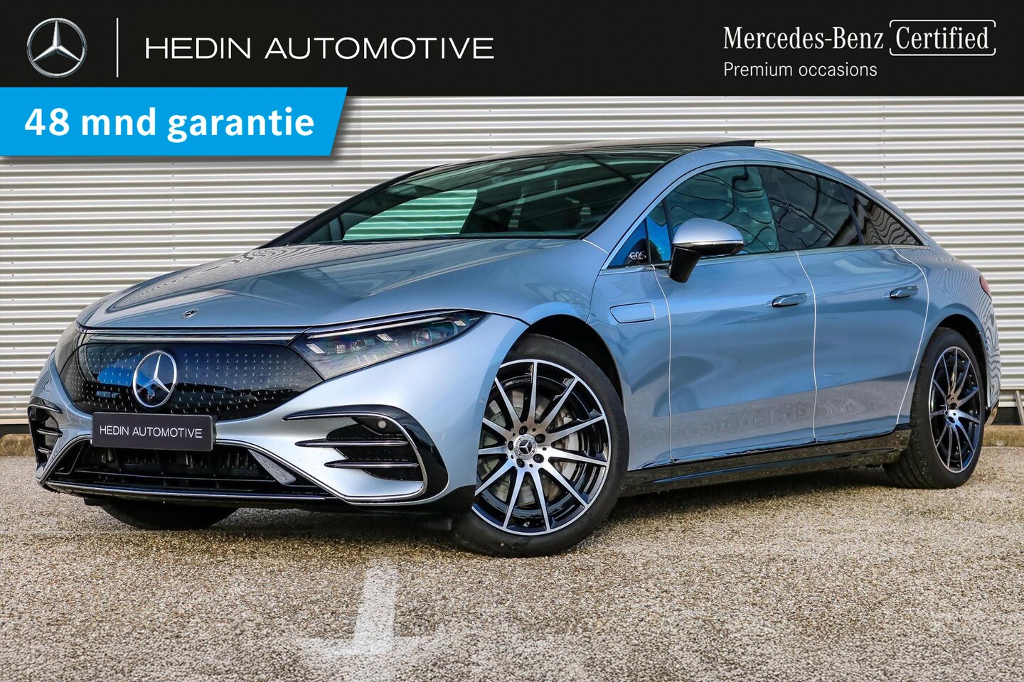 Mercedes-Benz EQS - EQS 450+ AMG Line | Premium Plus Pakket | Displaypakket | Airmatic | Distronic | Panoramad - AutoWereld.nl