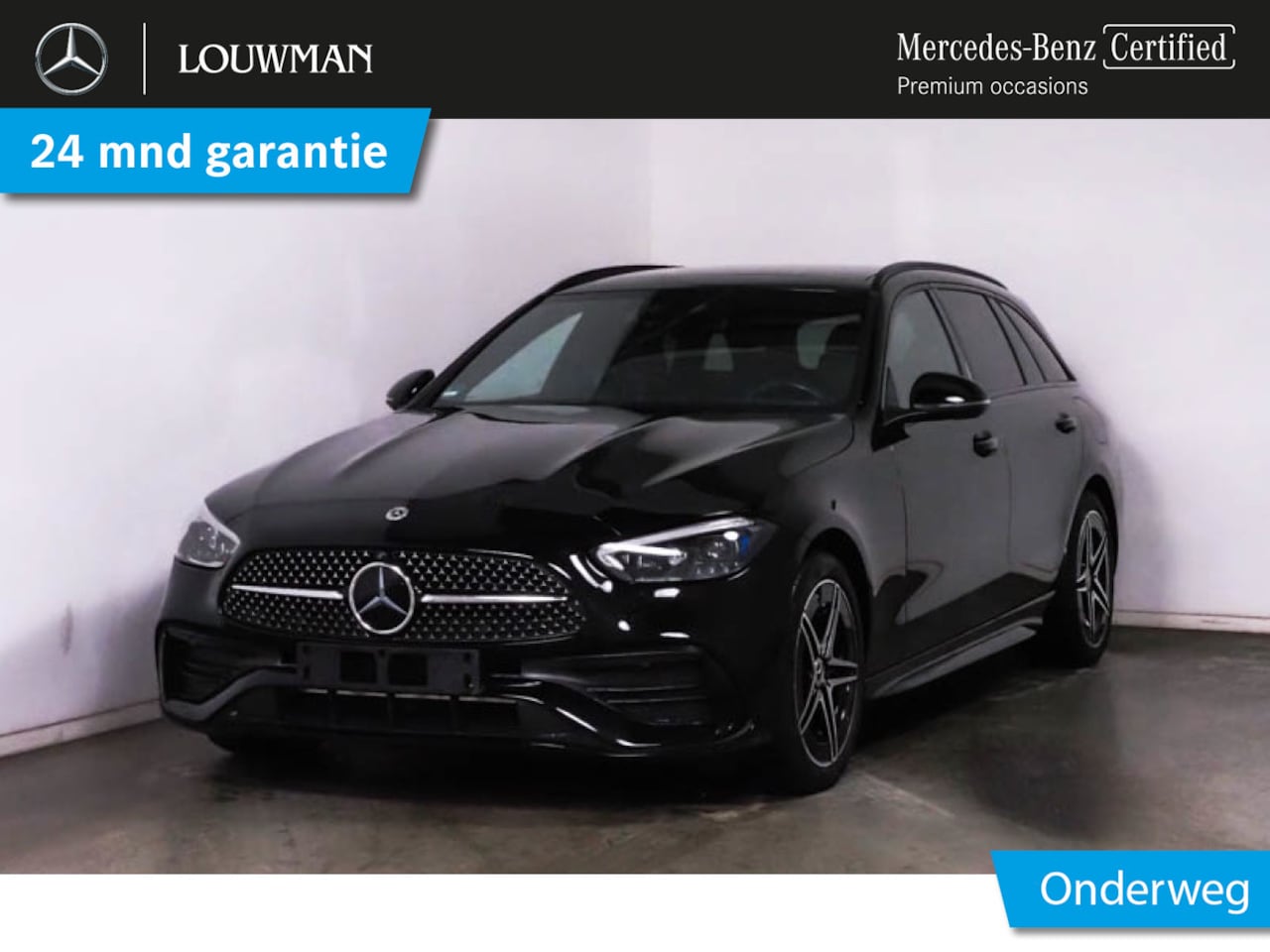 Mercedes-Benz C-klasse Estate - 300 e AMG Plug-In Hybride AMG line | Night Pakket | Trekhaak | Panorama Schuif-Kanteldak | - AutoWereld.nl