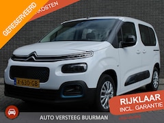 Citroën ë-Berlingo - Feel 50 kWh Airco, Cruise controle, Apple carplay/Android auto, Schuifdeur L+R, Camera, Bl