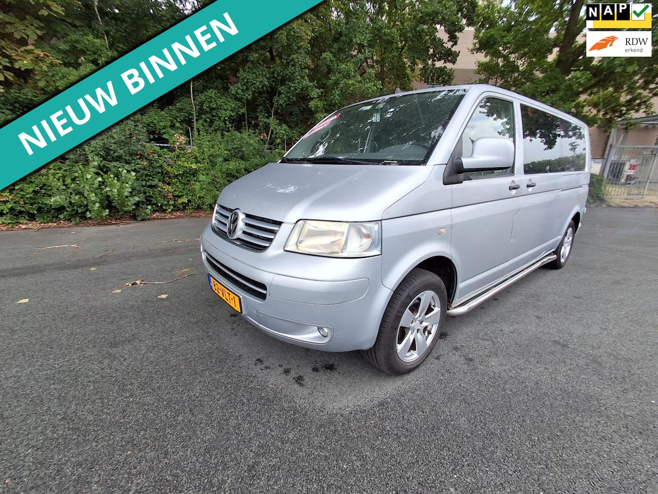 Volkswagen Transporter - 2.5 TDI 340 Comfortline DC LEUKE AUTO ZO WEG PRIJSJE - AutoWereld.nl
