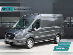 Ford Transit - 350 2.0 TDCI L2H2 Limited 165pk - 2x Schuifdeur - Adaptive Cruise - Xenon - Navi - Blind S