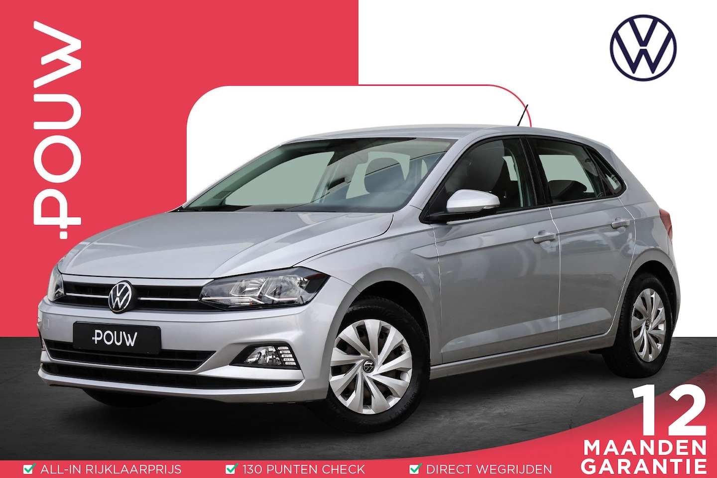 Volkswagen Polo - 1.0 TSI 95pk Comfortline | Cruise Control Adaptief | Apple Carplay / Android Auto | Naviga - AutoWereld.nl