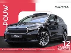 Skoda Enyaq iV - 80 204pk First Edition High | SoH 93% | Trekhaak Wegklapbaar | Leder | Panoramadak | Stoel