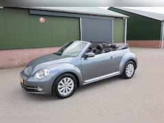 Volkswagen Beetle Cabriolet - 1.2 TSI Design BlueMotion, Climate control, Cruise control, Zwart leder, Navigatie, Telefo