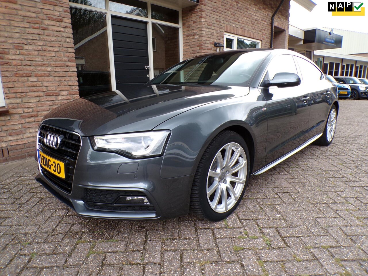 Audi A5 Sportback - 1.8 TFSI Sport Edition S-Line / Automaat / Navi - AutoWereld.nl