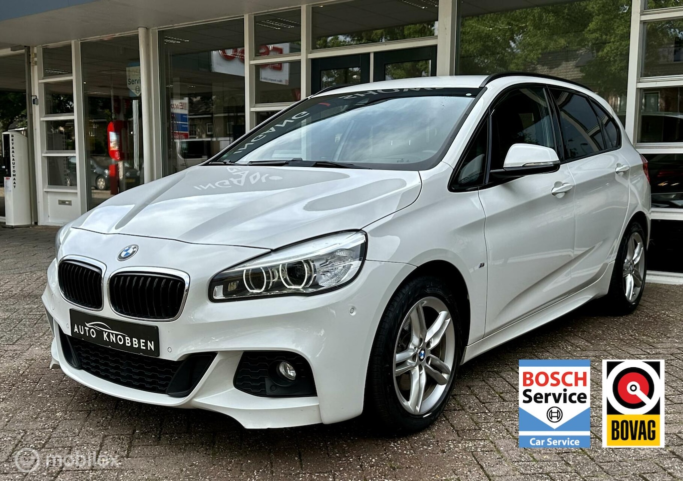 BMW 2-serie Active Tourer - 218i M Sport High Executive Led, Navi, HUD, Camera, LM.. - AutoWereld.nl